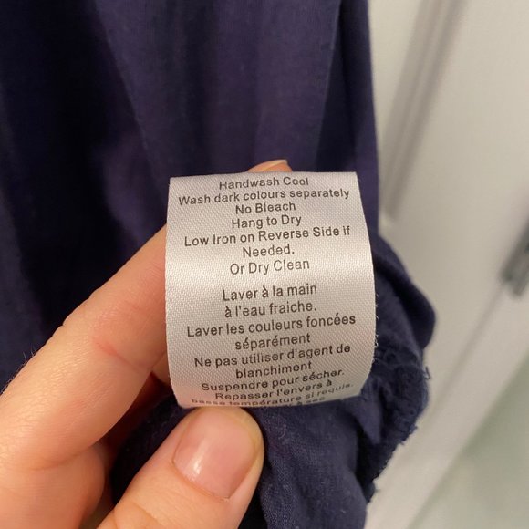 Wilfred Tunic V-Neck Banded Hem Stretchy - Picture 9 of 9